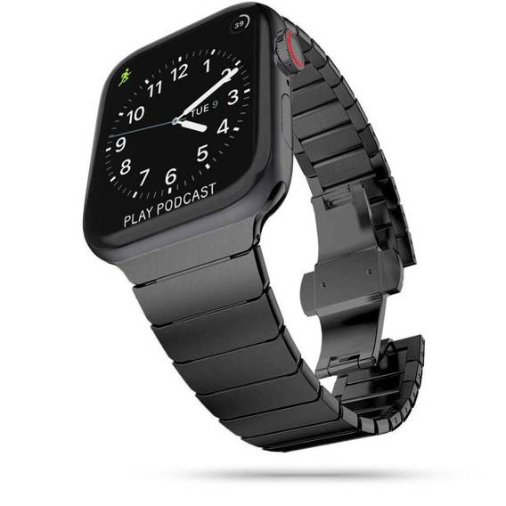 Strap for APPLE WATCH 4 / 5 / 6 / 7 / SE (42 / 44 / 45 MM) Tech-Protect LinkBand black