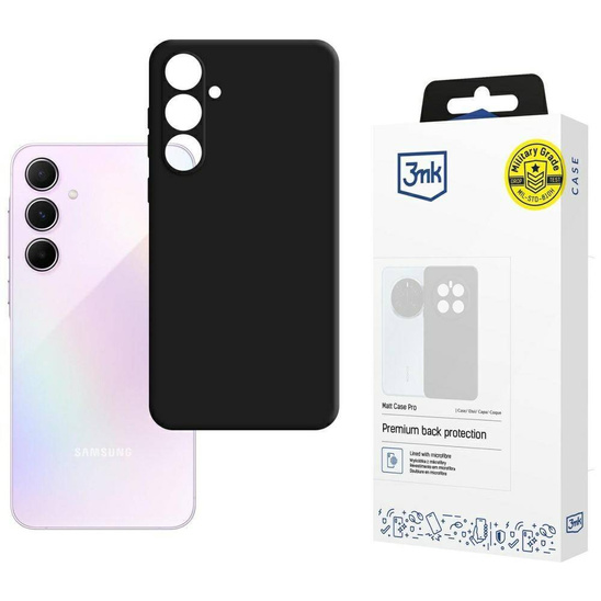 Etui SAMSUNG GALAXY A56 5G 3mk Matt Case Pro czarne