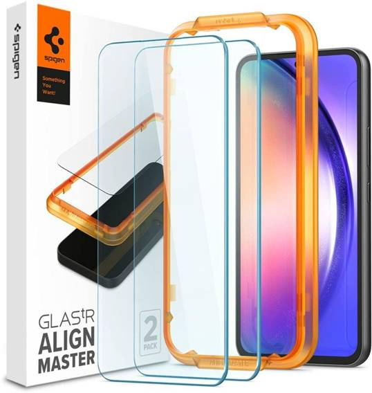 Szkło Hartowane SAMSUNG GALAXY A54 5G Spigen ALM Glas.tr 2-pack Clear