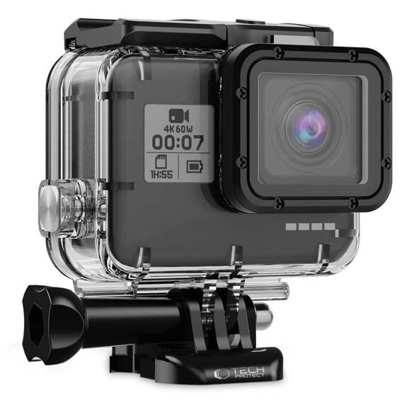 Case GOPRO HERO 5 / 6 / 7 Tech-Protect Waterproof Case transparent