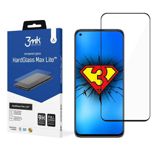 Szkło Hartowane 5D XIAOMI MI 11 LITE 3mk Hard Glass Max Lite