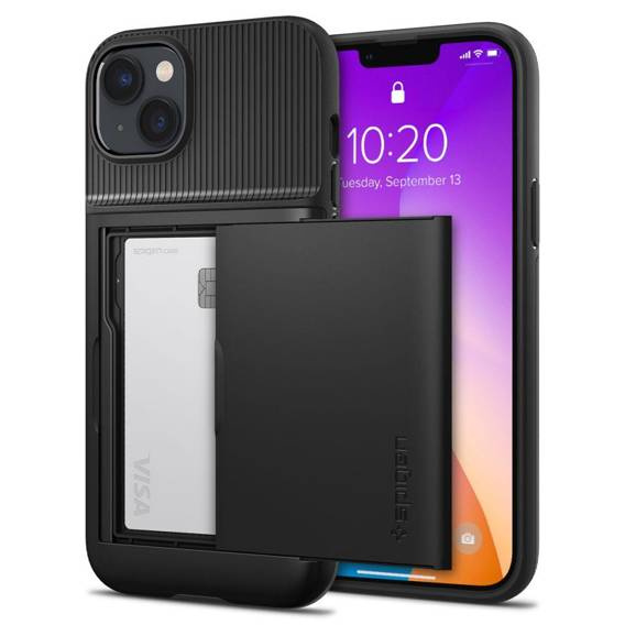 Etui IPHONE 15 PLUS / 14 PLUS Spigen Slim Armor CS czarne