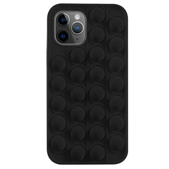 Case IPHONE 11 PRO MAX Flexible Push Bubble Case black