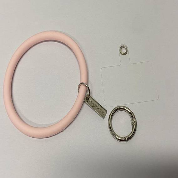 SILICONE MX PENDANT FOR PHONE LIGHT PINK / J. PINK