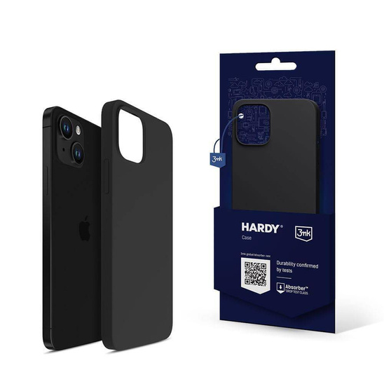 Case APPLE IPHONE 15 PLUS 3mk Hardy MagCase gray