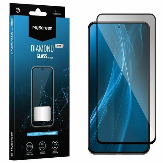 Tempered Glass XIAOMI REDMI NOTE 12S MyScreen Diamond Glass Edge Full Glue black