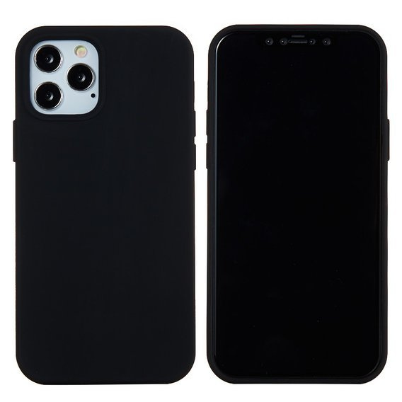 Case IPHONE 12 / 12 PRO Silicone case black