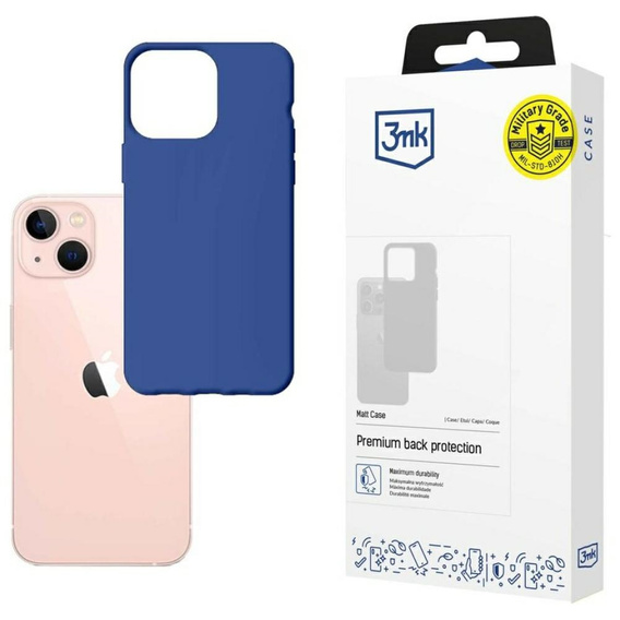 Case IPHONE 14 3mk Matt Case berry