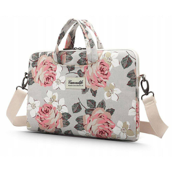 Etui LAPTOP 15" - 16" Canvaslife Briefcase Laptop White Rose