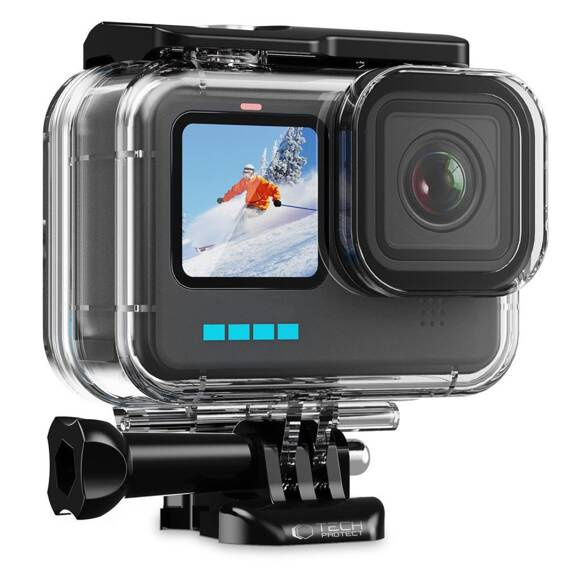 Case GOPRO HERO 9 / 10 / 11 / 12 / 13 Tech-Protect Waterproof Case transparent