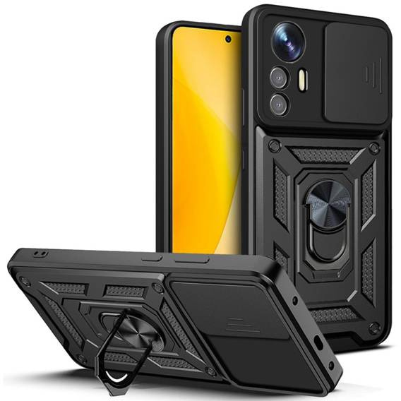 Etui XIAOMI 12 LITE Nexeri CamShield Pro czarne