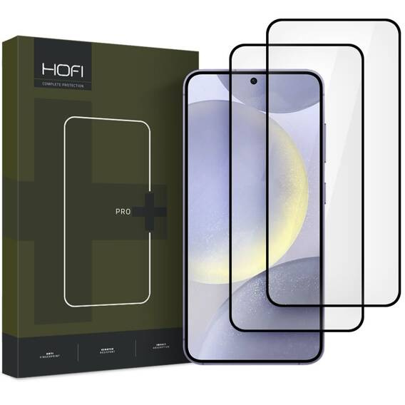 Szkło Hartowane SAMSUNG GALAXY S25 HOFI Glass Pro+ 2-pack czarne