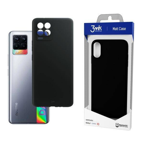 Case REALME 8 3mk Matt Case black