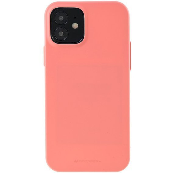 Case IPHONE 12 MINI (5,4'') Soft Jelly light pink