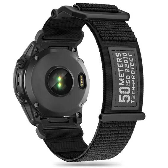 Strap for GARMIN FENIX 3 / 5X / 3HR / 5X PLUS / 6X / 6X PRO / 7X Tech-Protect Scout black