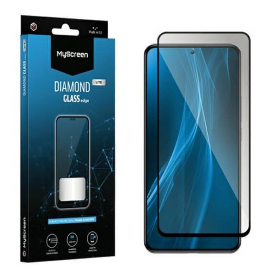 Tempered Glass 5D REALME C68 4G/5G / REALME V50S MyScreen Diamond Glass Edge Lite Full Glue black