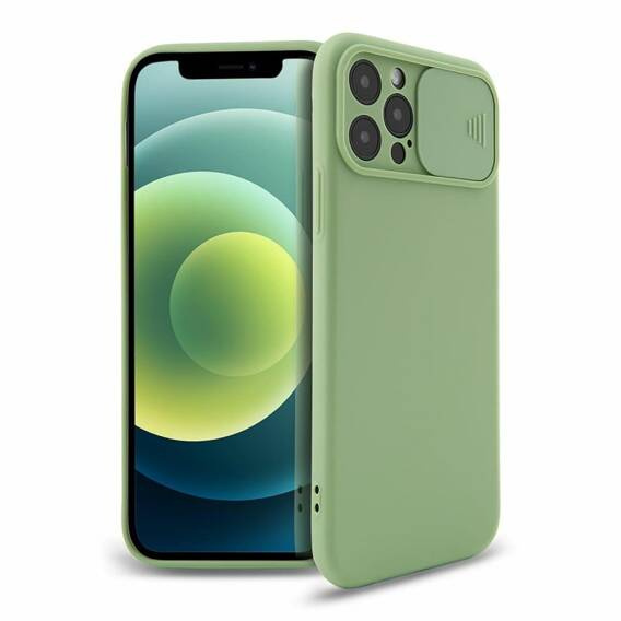 Case SAMSUNG SAMSUNG GALAXY S22 ULTRA Silicone with Camera Cover Nexeri Silicone Lens light green