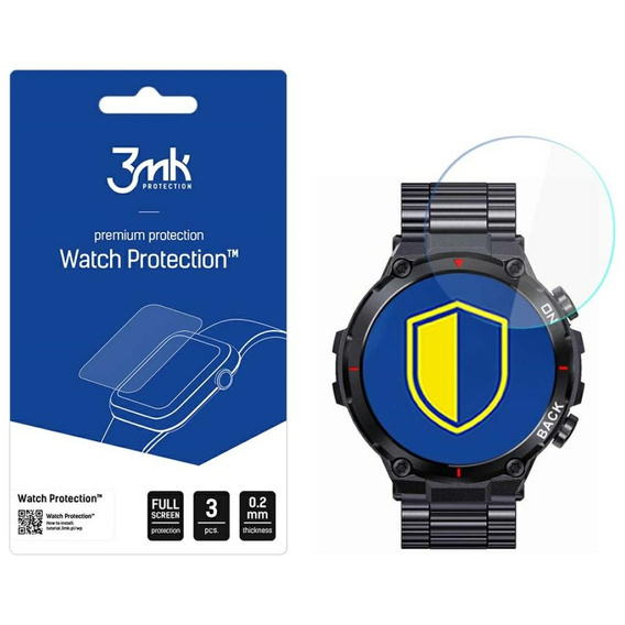 Hybrid Glass GRAVITY GT8-2 3mk FlexibleGlass Watch