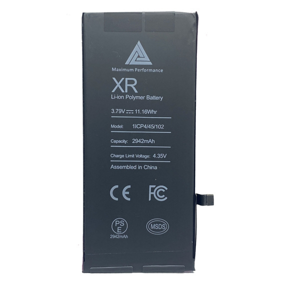 Battery for APPLE IPHONE XR 2942mAh Maximum Performance