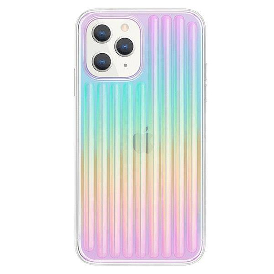 UNIQ etui Coehl Linear iPhone 12 Pro Max 6,7" opalowy/iridescent
