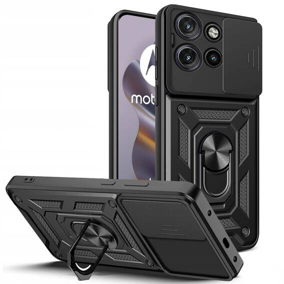 Etui MOTOROLA MOTO EDGE 50 NEO Tech-Protect Camshield Pro czarne