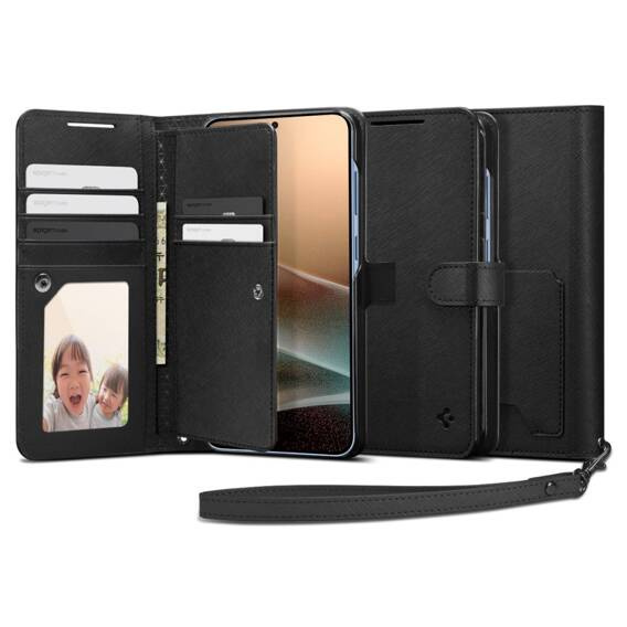 Case SAMSUNG GALAXY S25+ Spigen Wallet S black