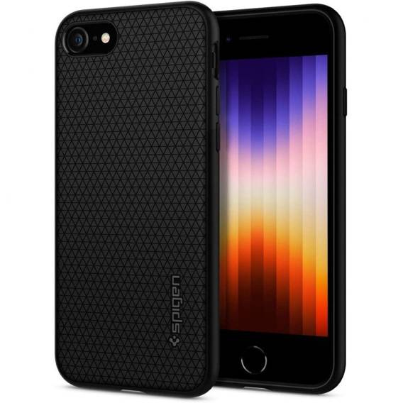 Case IPHONE SE 2022 / SE 2020 / 7 / 8 Spigen Liquid Air black