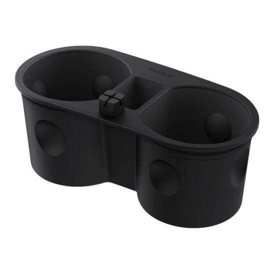 Cup Holder for Tesla Baseus T-Space (Black)