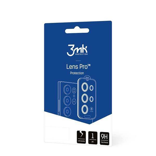 Szkło Hartowane na Aparat SAMSUNG GALAXY Z FOLD 5 3MK Lens Protection Pro Clear
