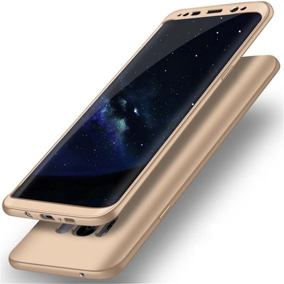 Full Case 360 IPHONE X gold