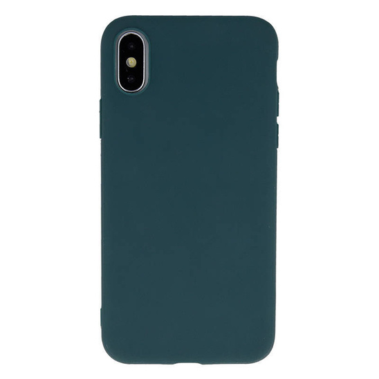 Etui MOTOROLA MOTO G84 5G Back Żel Matt ciemnozielone
