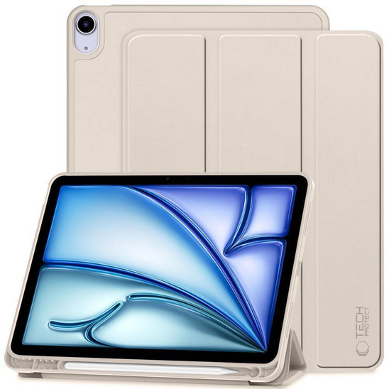 Case APPLE IPAD AIR 11.0" (6GEN / 7GEN) 2024 - 2025 / 10.9" (4GEN / 5GEN) 2020 - 2022 Tech-Protect SC Pen Starlight