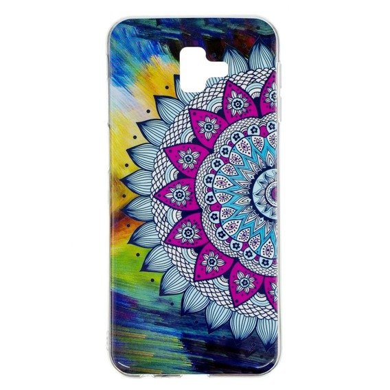 Slim Case Art SAMSUNG  J6+ J6 PLUS  flower pattern