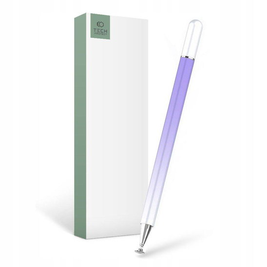 Touch Display Device Tech-Protect Ombre Stylus Pen Sky Violet purple