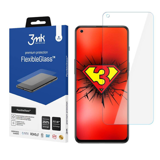 Hybrid Glass ONEPLUS NORD 2T 5G 3mk Flexible Glass Hybrid Film Clear