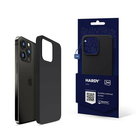 Case APPLE IPHONE 15 PRO 3mk Hardy MagCase gray
