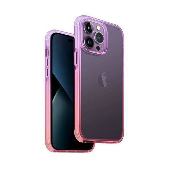 Case IPHONE 14 PRO MAX UNIQ Combat Duo purple