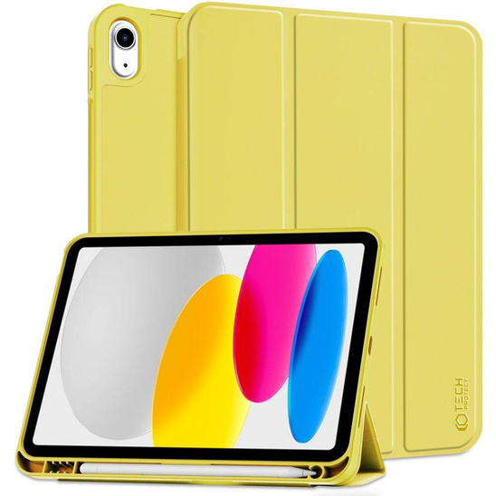 Case APPLE IPAD 11.0" (11GEN) 2025 / 10.9" (10GEN) 2022 Tech-Protect SC Pen yellow