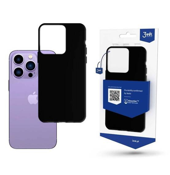 Etui IPHONE 14 PRO 3MK Matt Case czarne