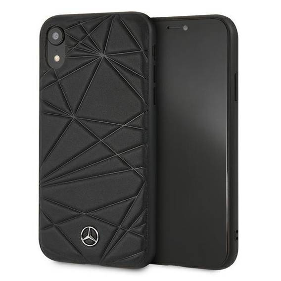 Case IPHONE XR Mercedes Hardcase Twister (MEPERHCI61QGLBK) black