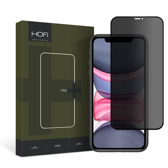 Tempered Glass IPHONE 11 / XR Hofi Anti Spy Glass Pro+ Privacy