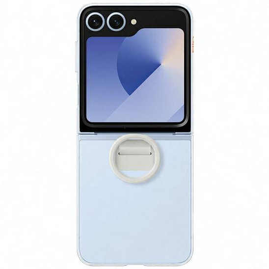 Oryginalne Etui SAMSUNG GALAXY Z FLIP 6 Clear Slim Cover (EF-QF741CTEGWW) transparentne
