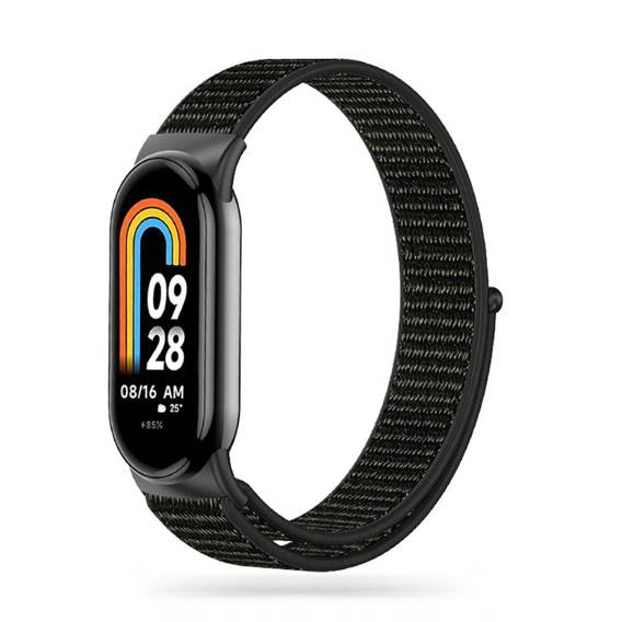 Pasek do XIAOMI MI BAND 8 / 8 NFC Tech-Protect Nylon czarne