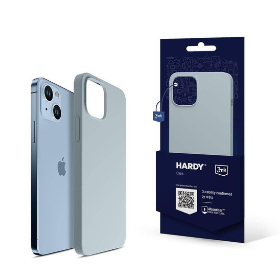 Case APPLE IPHONE 15 PLUS 3mk Hardy MagCase blue