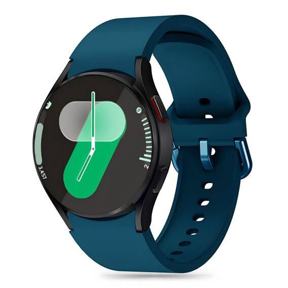 Pasek do GALAXY WATCH 4 / 5 / 5 PRO / 6 / 7 / FE Tech-Protect Silicone Montego Blue