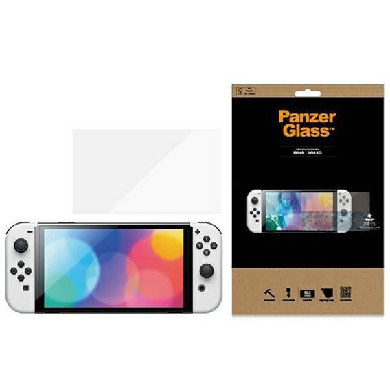 Tempered Glass NINTENDO SWITCH OLED PanzerGlass Standard Antibacterial