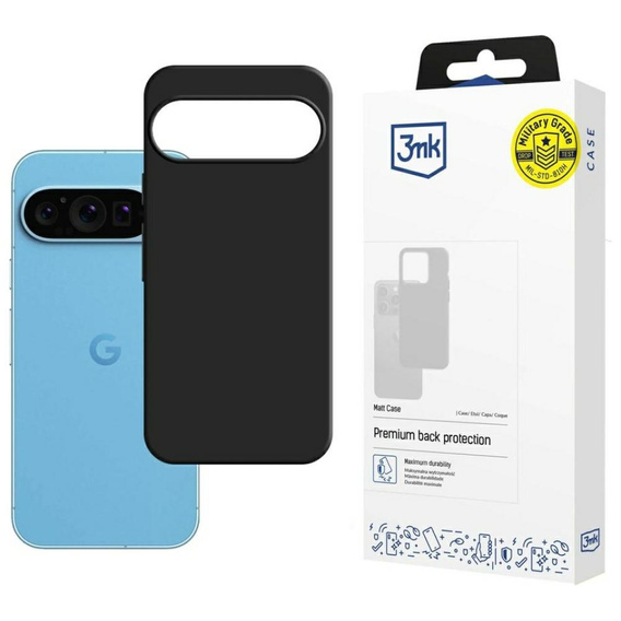 Case GOOGLE PIXEL 9 / 9 PRO 3mk Matt Case black