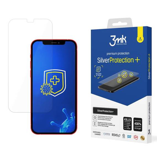Folia Ochronna IPHONE 12 PRO MAX 3mk SilverProtection+