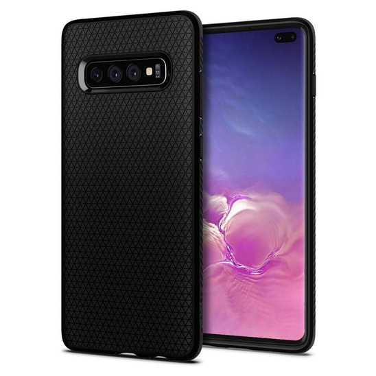 Etui SAMSUNG GALAXY S10+ PLUS Spigen Liquid Air Matte czarne