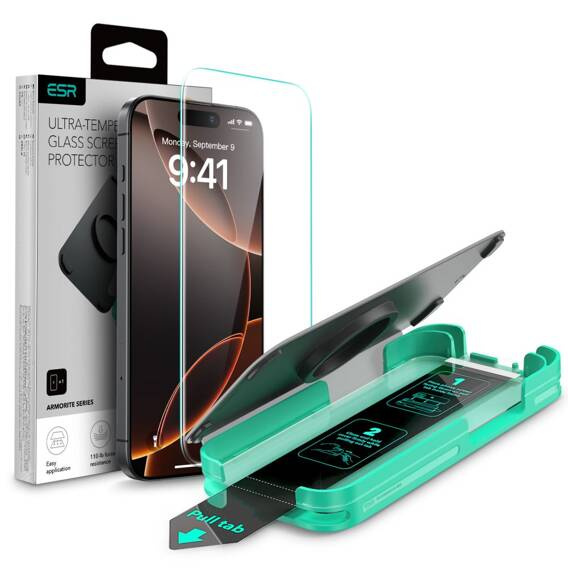 Tempered Glass IPHONE 16 PRO ESR Armorite Clear